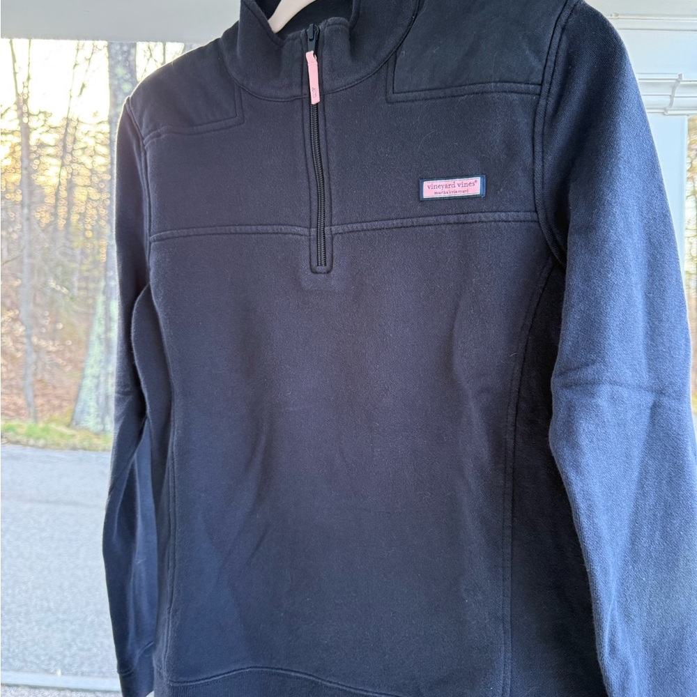 Vineyard Vines Women’s Blue Quarter-Zip Pullover